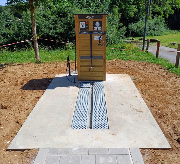 Mobilität / Rodange richtet neue Fahrradwaschstation ein