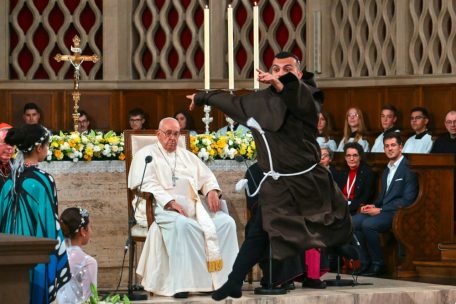 In der Kathedrale wurde getanzt