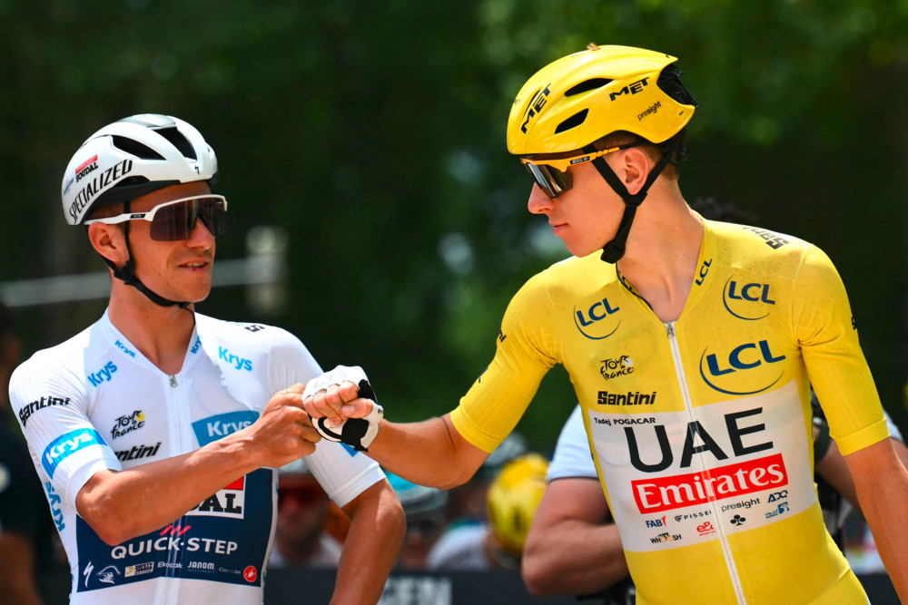 Rad-WM / Kampf der Titanen: Pogacar und Evenepoel wollen Geschichte schreiben