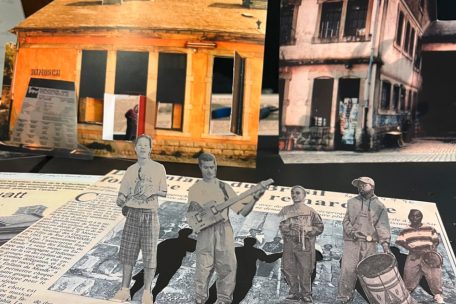Installation de „La bande passante“