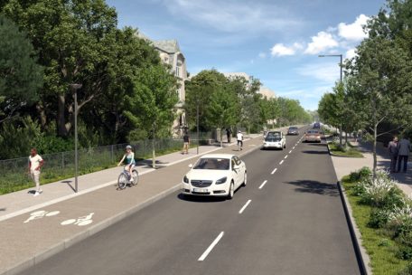 Die Arloner Straße soll grüner werden