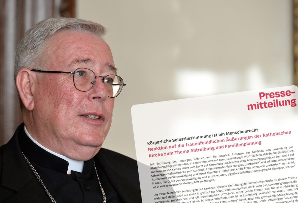 „Gravierende Missachtung“ / Mehrere Akteure kritisieren Äußerungen von Kardinal Hollerich zum Thema Abtreibung