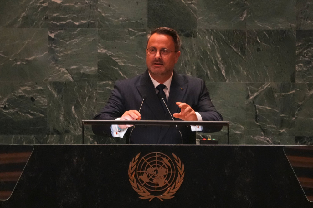 Generalversammlung / Russland, Zweistaatenlösung, UNO-Reform: Außenminister Bettel holt zum Rundumschlag aus