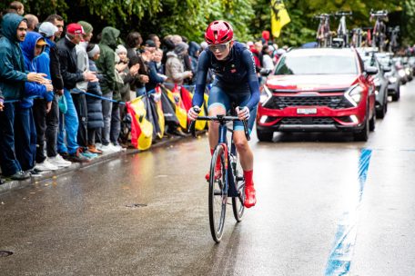 Nina Berton fühlte sich in der Kälte und im Dauerregen sehr wohl 