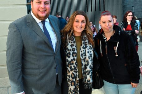 Die „neue“ grüne Fraktion im Gemeinderat: Meris Sehovic, Mandy Ragni und Tammy Broers