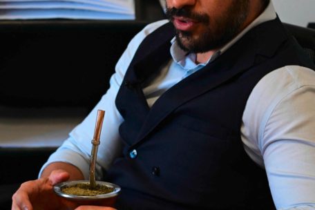 Andrés Ojeda mit Mate
