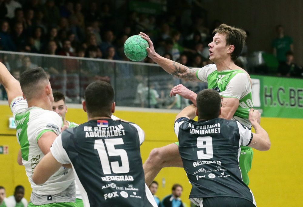 Handball / Mutiger Auftritt des HC Berchem gegen Partizan Belgrad wird nicht belohnt