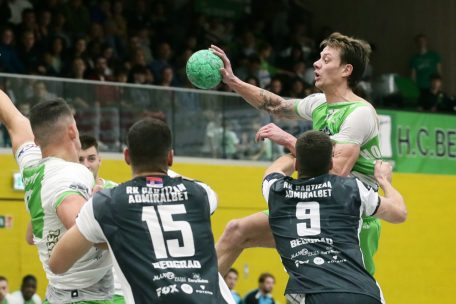 Handball / Mutiger Auftritt des HC Berchem gegen Partizan Belgrad wird nicht belohnt