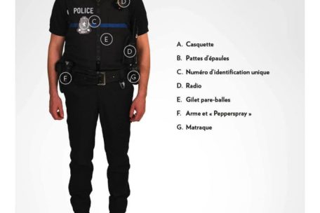 Darstellung eines Luxemburger Polizisten