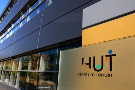 Im Atrium in Bartringen hat HUT seine erste Pressekonferenz abgehalten