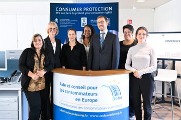 Europäisches Verbraucherzentrum / Direktion: Thomas Segrétain wird Nachfolger von Karin Basenach, ein Wechsel in der Kontinuität