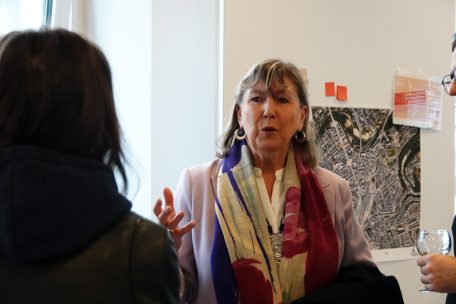 Lydie Polfer musste bei der Diskussionsrunde viele Fragen beantworten