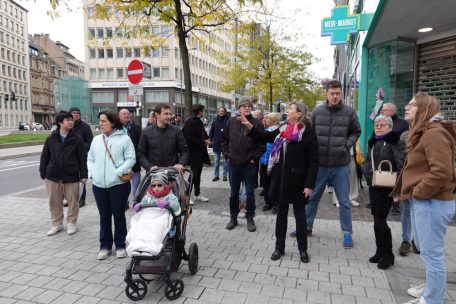 Luxemburg-Stadt / Zwischen Hoffen und Bangen: Teilnehmer der „Apéri’tour“ wünschen sich mehr Sicherheit im Bahnhofsviertel