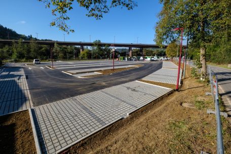 Parkplätze / Von 38 auf 150: Der P+R Colmar-Berg kann wieder genutzt werden