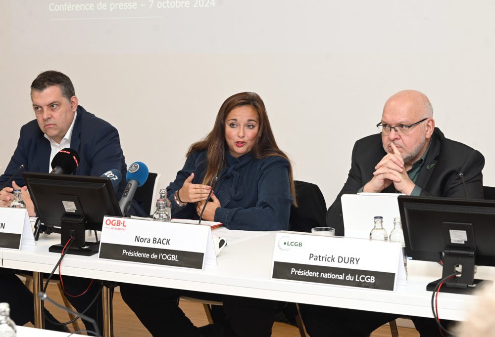 Rentendebatte / Geschlossen gegen Sozialabbau: OGBL und LCGB ziehen erste rote Linien