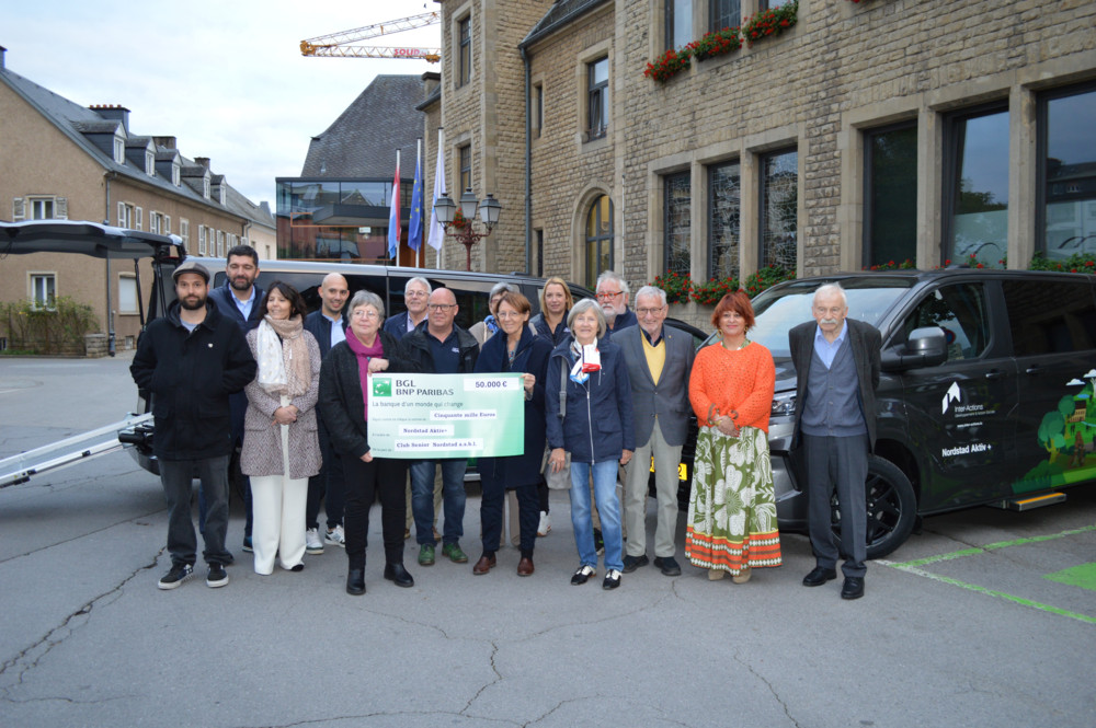 Ettelbrück / Zwei Minibusse und 50.000 Euro für „Nordstad Aktiv+“