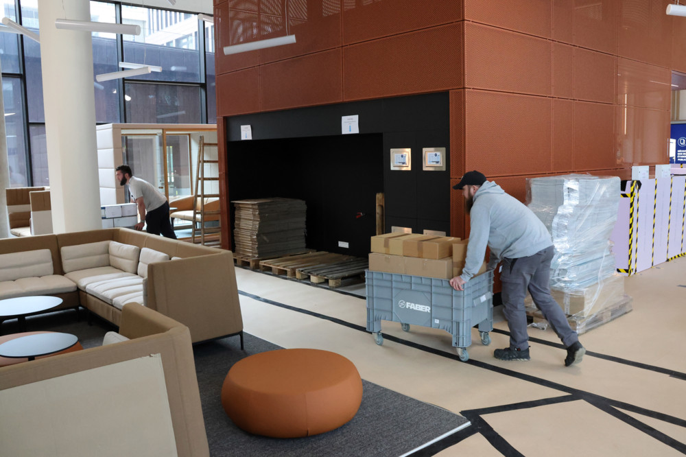 Statec in Belval  / Mit Tutorial-Video und Jeunesse-Wimpel: Wenn eine Behörde umzieht