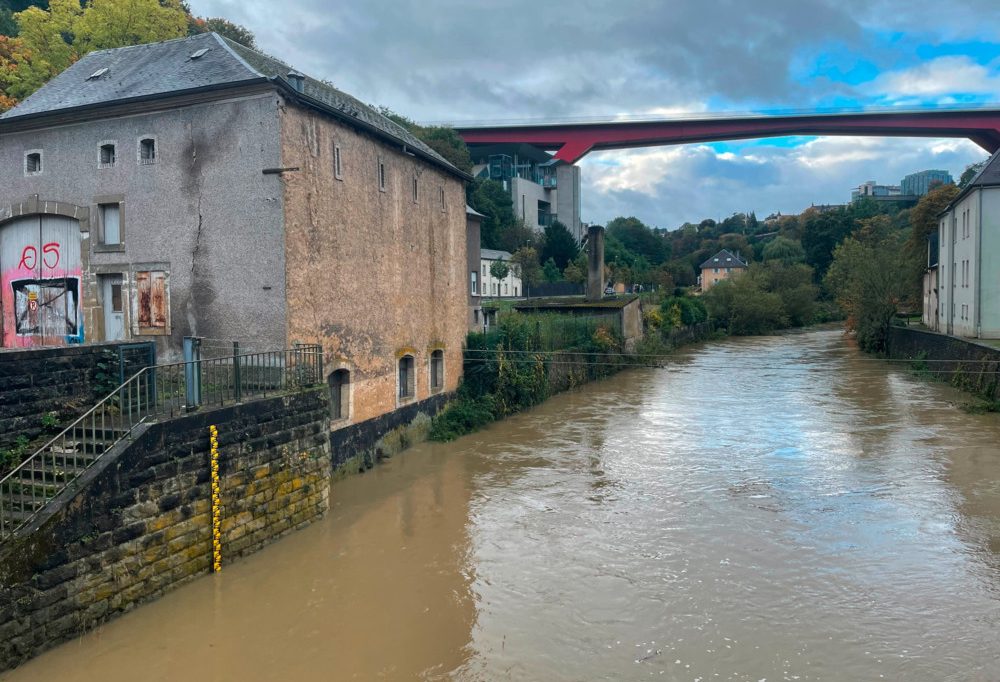 Hochwasser / Rückkehr zu Warnstufe Orange: Wasserwirtschaftsamt meldet fallende Pegel – außer an der Sauer