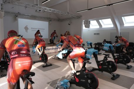 Welttag der Organspende / „Spinning Marathon“ in der Luxexpo für den guten Zweck