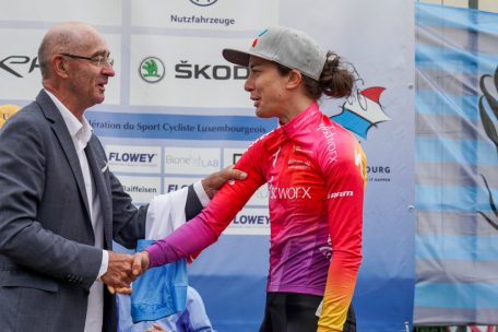FSCL-Präsident Camille Dahm und Christine Majerus