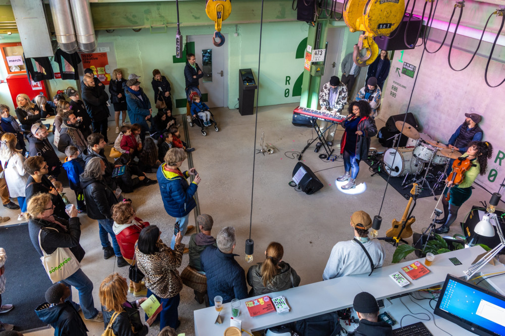 1535° / Tag der offenen Tür: Neugierige entdecken Differdingens kreativen Hotspot