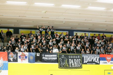 Partizan hatte vor drei Jahren rund 150 Fans mit nach Luxemburg gebracht