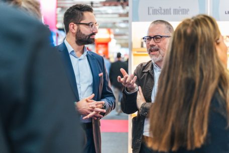 Eric Thill bei der Frankfurter Buchmesse