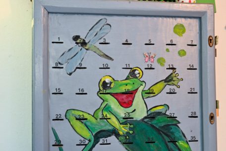 Souvenir aus alten Zeiten: die Gästesparkasse