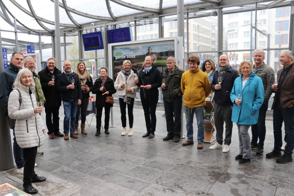 Luxemburg-Stadt / Fotorückblick auf die „Bio-Woch“ am Bahnhof