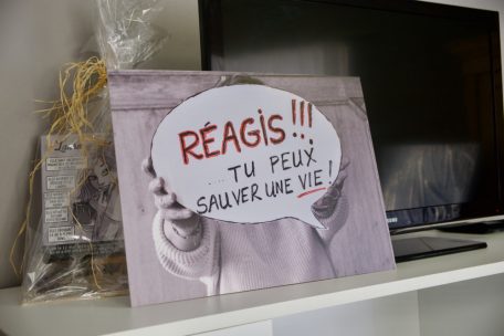 Film zu häuslicher Gewalt / Zusammentreffen mit dem Filmteam und dem Cast von „Hors d’haleine“, der die Stärke betroffener Frauen großschreibt 