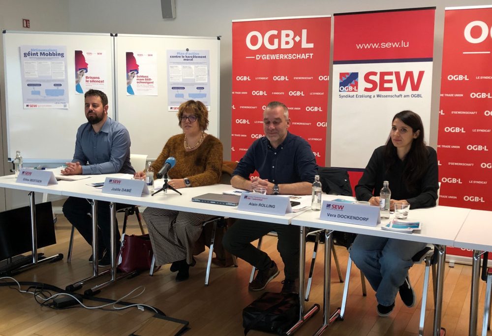 Mobbing am Arbeitsplatz / Schluss mit dem Tabu: OGBL fordert rechtlichen Rahmen für Mobbing im öffentlichen Dienst