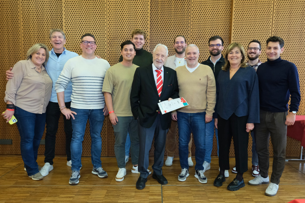 70-jährige Mitgliedschaft / Monnericher LSAP ehrt Roby Raus