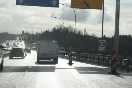 Ab 15. November / Teilsanierung der A6: Höchstgeschwindigkeit wird bis Mitte 2026 auf 70 km/h gedrosselt