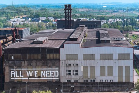 Die Gebläsehalle besticht durch ihre Größe