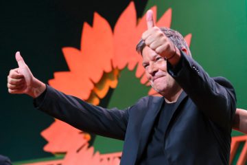 Deutschland / Grüne starten mit Kanzlerkandidat Habeck und neuer Parteispitze in den Wahlkampf