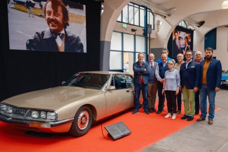 Historische Autos / Auszeichnung für Hommage an französische Designikone Robert Opron