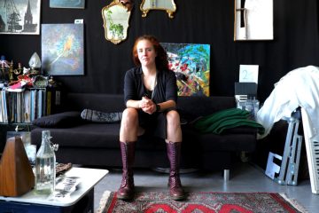 Artistes entre Luxembourg et Berlin / Portrait de Catherine Lorent qui proclame „Rock de Schäiss!“ – et participe à la Luxembourg Art Week ce weekend