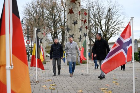 Protestaktion in Schengen / Grenzgemeinden wehren sich gegen Kontrollen