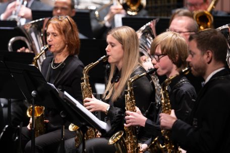 Fotogalerie / Tuba, Klarinette, Saxofon: „Heavy Metal“ im Escher Theater