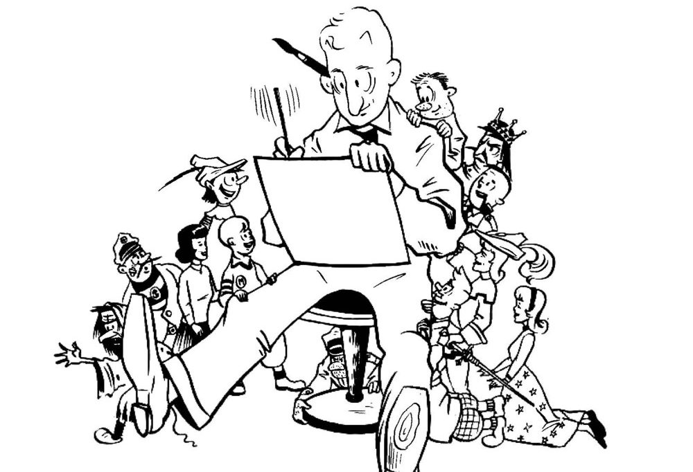 Bande dessinée / Bulles de champagne pour tout le monde