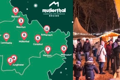 Kleine Luxemburger Schweiz / Winterzauber im Müllerthal: Wanderungen und Weihnachtsmärkte