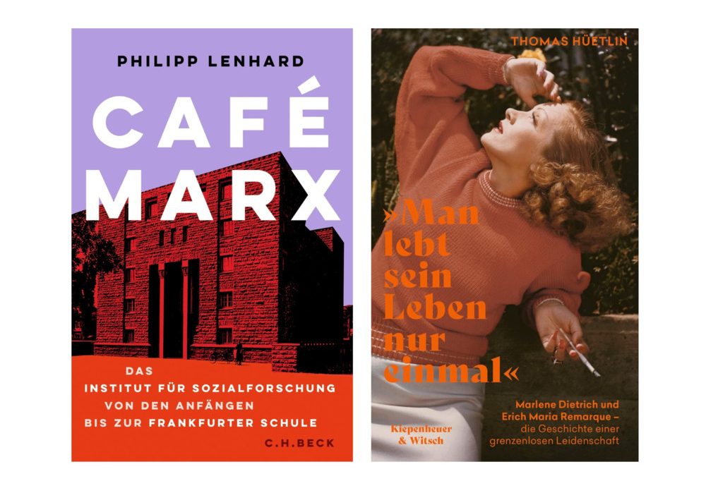 Lust auf lesen / Buchtipps zum Frankfurter „Café Marx“ und einer bedeutungsvollen Affäre der Ikone Marlene Dietrich