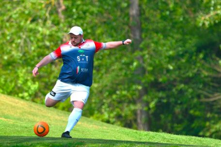 Footgolf / Bei der EM soll es diesmal das Viertelfinale sein
