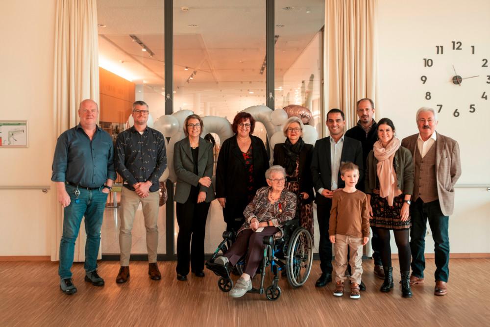 Geburtstag / 100 Kerzen für Thérèse Marie Wenzel