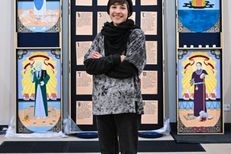 Julie Wagener in Lasauvage: Hier zeigte sie 2023 die Ausstellung „No church in the wild“