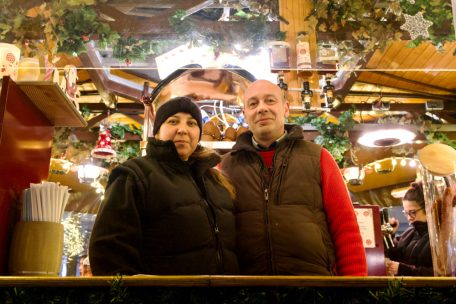 Ulf Bauermeister mit seiner Partnerin Alexandra Palko