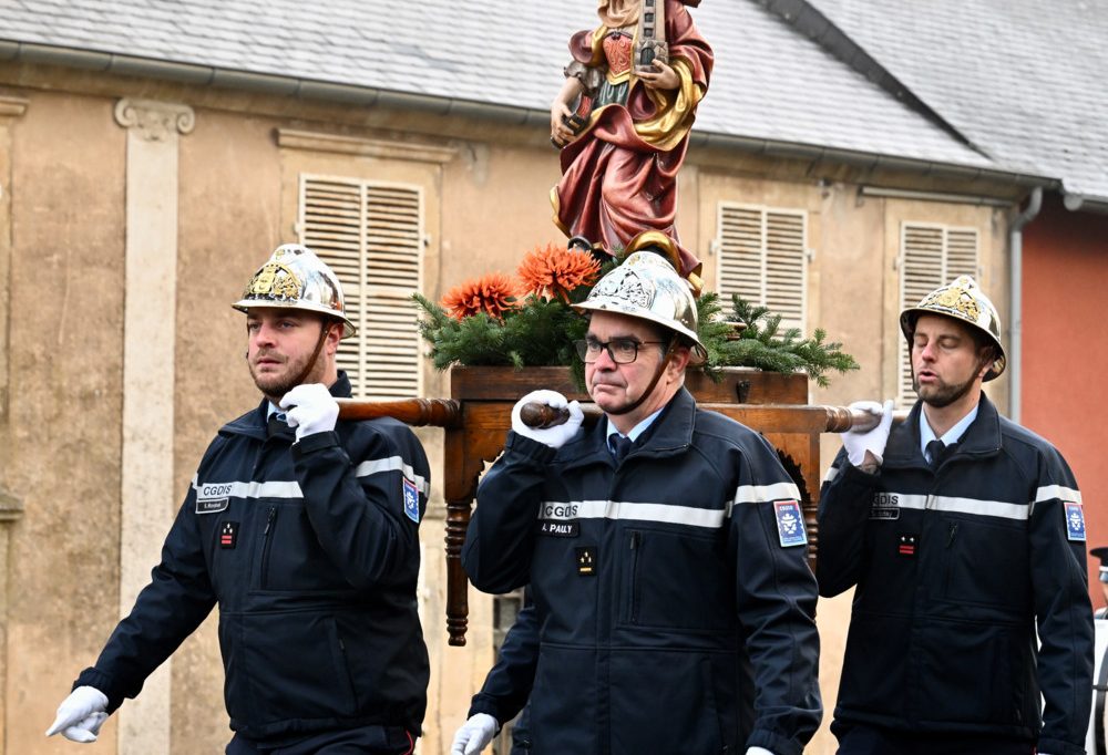  Festumzug / Gedenken an die Grubenarbeiter: Rümelingen begeht den „Boarbelendag“