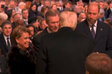 Video / Herzlicher Empfang von Donald Trump in Paris – auch von Großherzog Henri