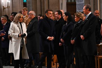 Frankreich / Auferstanden aus den Flammen: Notre-Dame feierlich wiedereröffnet mit vielen Staatsgästen