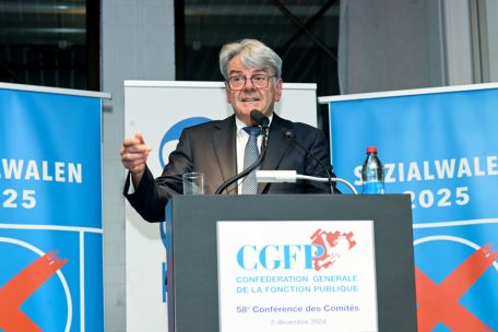 Luxemburg / CGFP-Präsident Romain Wolff bleibt vier weitere Jahre im Amt